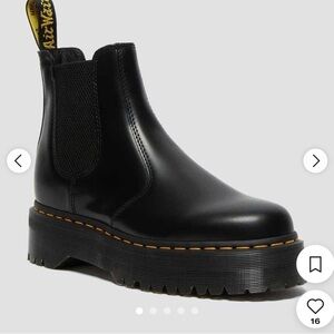 Dr. Martens Black Leather Boots